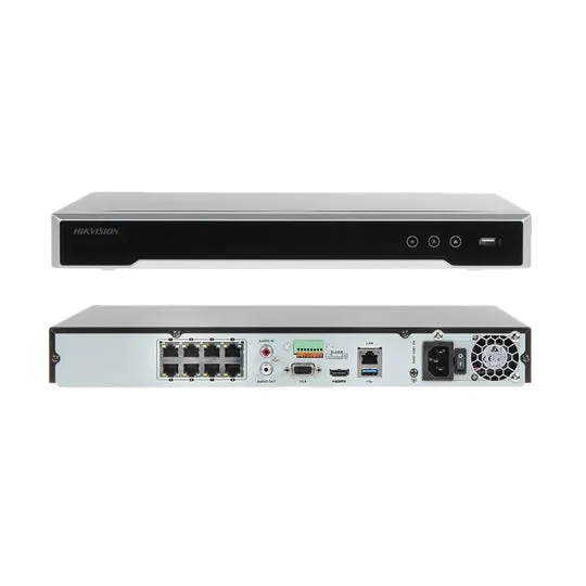 NVR Hikvision 8 Channel 8 PoE